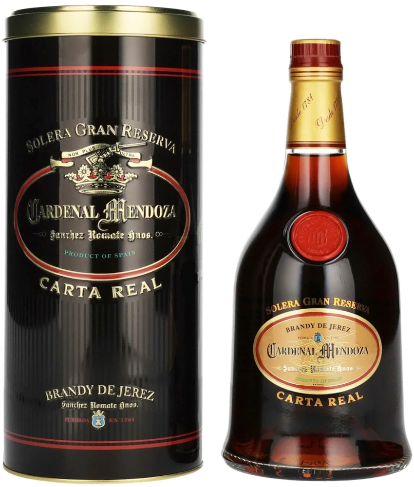 Vinjak Brandy Cardenal Mendoza Carta Real 0,7 L