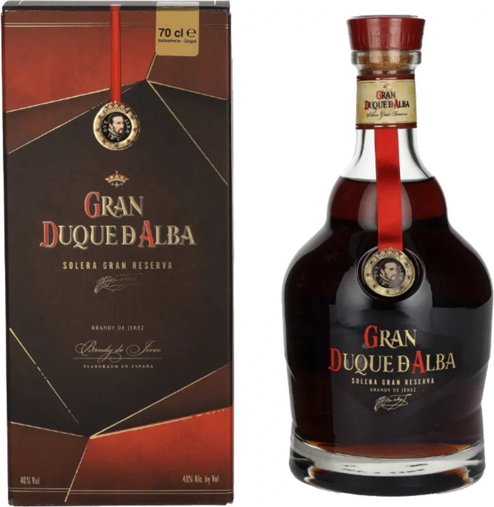 Vinjak Brandy Gran Duque d'Alba Solera Gran Reserva poklon kutija 0,7 L