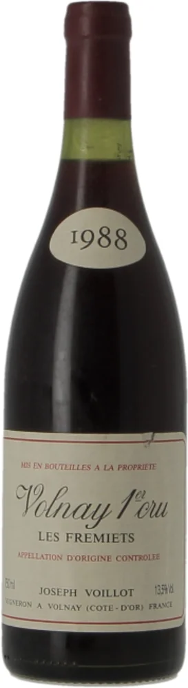 Gilbert Caillet Volnay 1Er Cru Les Fremiets 1988 0,75 L
