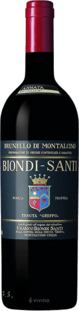 Biondi Santi Brunello di Montalcino 1974 0,75 L