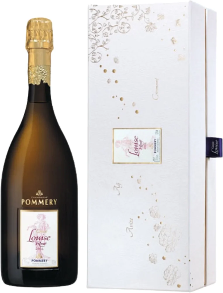Champagne Pommery Cuvee Louise Rose Vintage 2004 poklon kutija 0,75 L