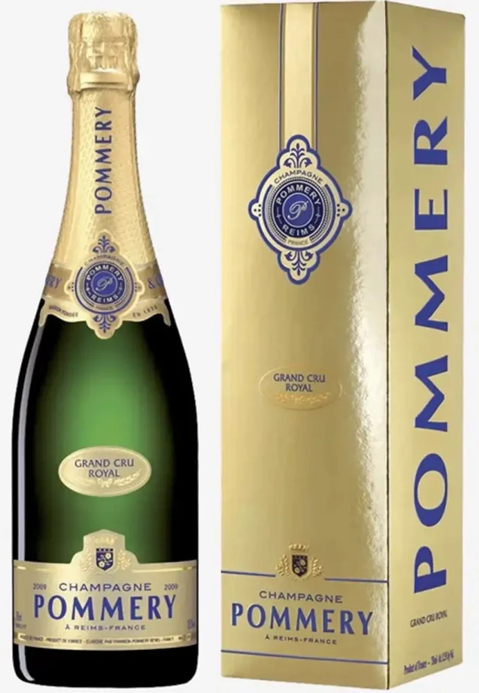 Champagne Pommery Grand Cru Millesime 2009 poklon kutija 0,75 L