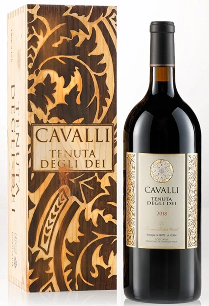 Tenuta Degli Dei Roberto & Tommaso CAVALLI IGT ROSSO TOSCANA poklon kutija 1,5 L