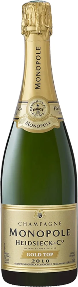 Champagne Millesime 2010 Heidsieck & Co Monopole 0,75 L