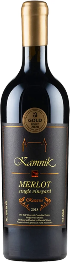 Kamnik Merlot Single Vineyard 0,75 L