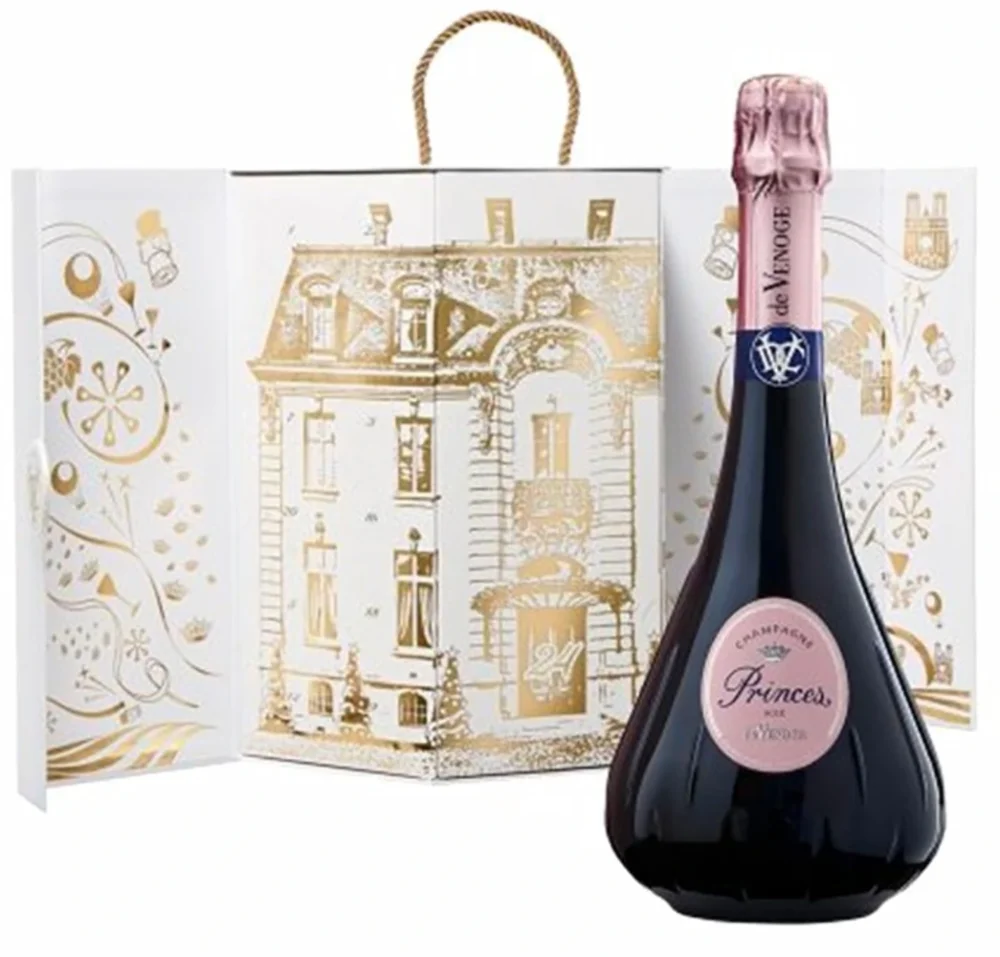 Champagne De Venoge Princes Rose Calendrier de l’Avent poklon kutija 0,75 L