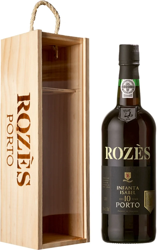 Rozes Porto 10 Years poklon kutija - Plexi 0,75 L