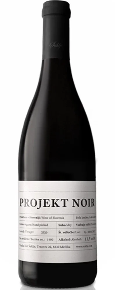 Šuklje Projekt Noir 2020 0,75 L