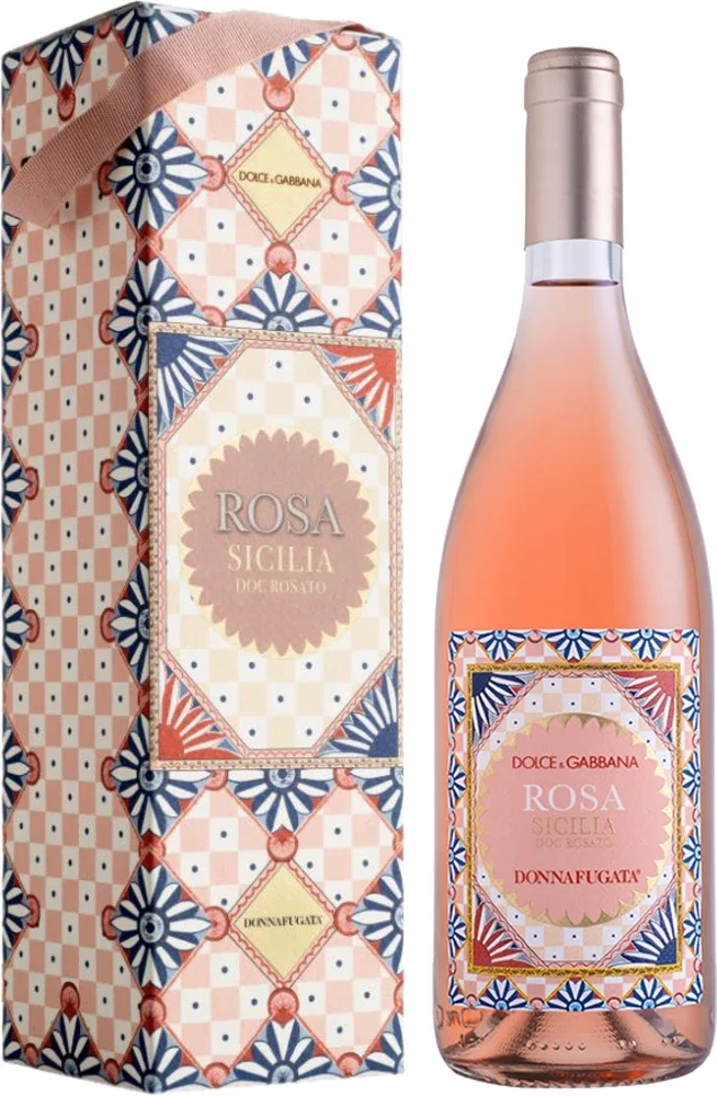 Donna Fugata Rosa Isolano 2020 Dolce & Gabbana poklon kutija 0,75 L