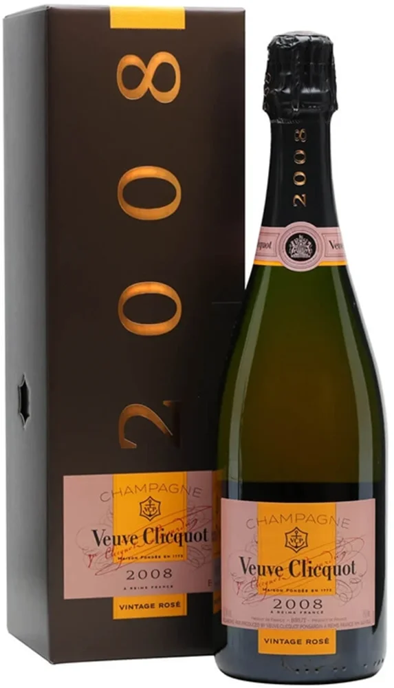Champagne Veuve Clicquot Vintage Rose 2008 poklon kutija 0,75 L