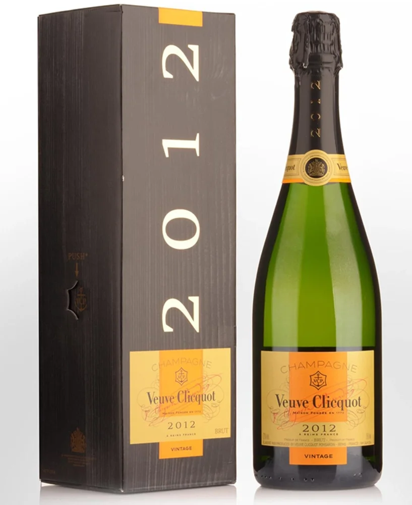Champagne Veuve Clicquot Vintage 2012 poklon kutija 0,75 L