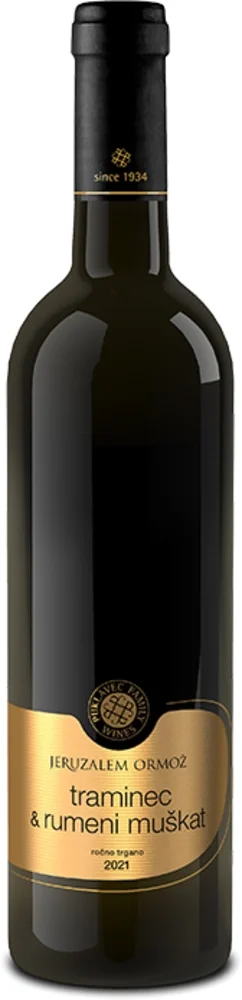 Puklavec Family Wines Traminec & Žuti muškat Zlata linija Jeruzalem Ormož 2021 0,75 L