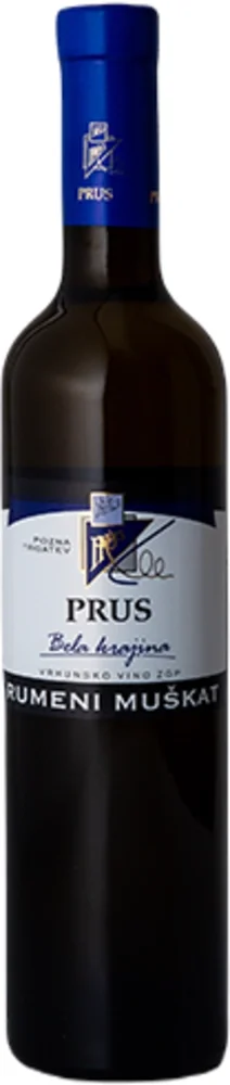 Prus Žuti muškat - kasna berba 2019 0,5 L