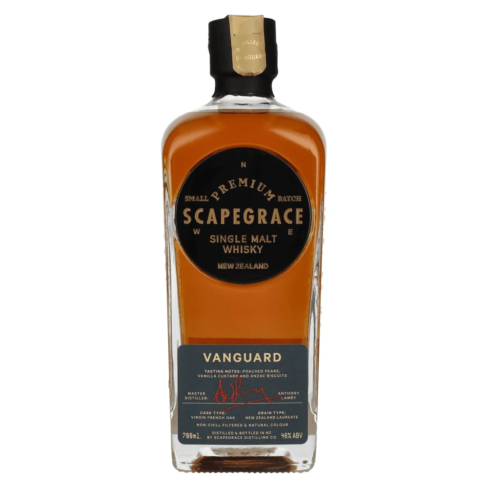 Viski Scapegrace VANGUARD Newzealand Small Batch Single Malt 0,7 L