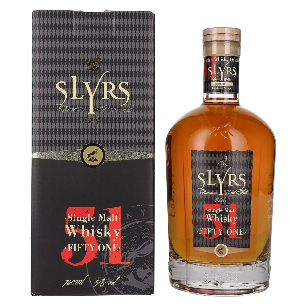 Viski Slyrs FIFTY ONE Single Malt Whiskey poklon kutija 0,7 L