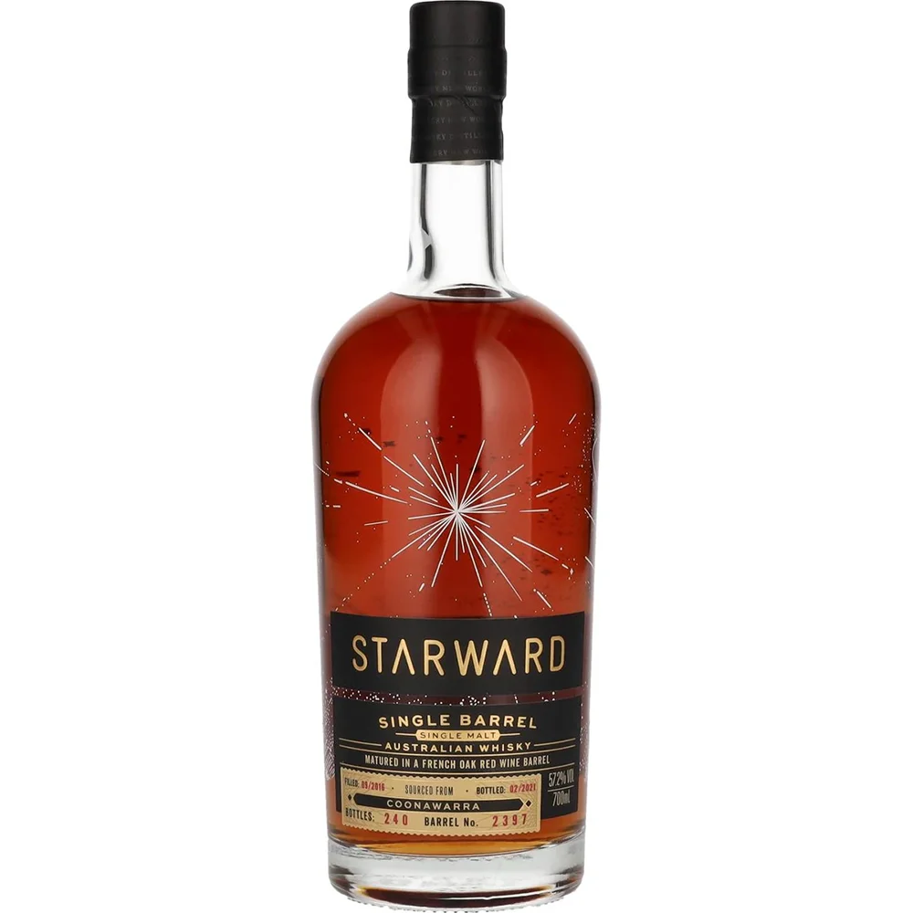 Viski Starward Single Barrel Coonawarra 0,7 L