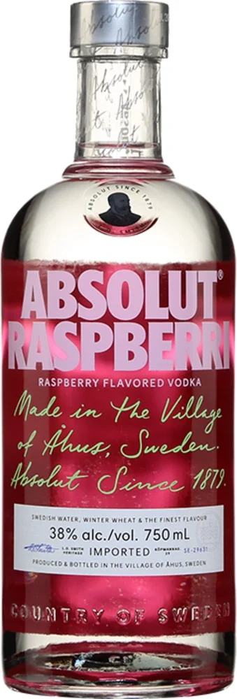 Votka Absolut Raspberry 0,7 L