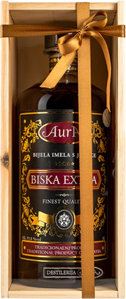 Voćna rakija Biska Extra Aura poklon kutija 3 L