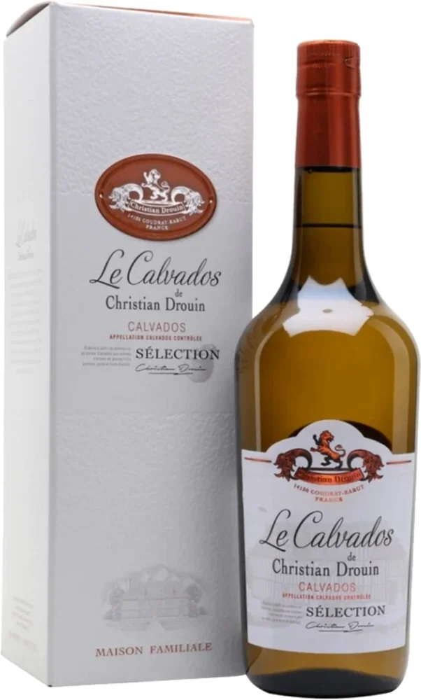 Voćna rakija Calvados Christian Drouin Selection poklon kutija 0,7 L