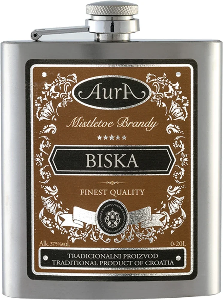 Voćna rakija Dunja (kutina) Aura + flaška poklon kutija 0,2 L