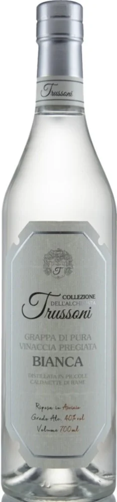 Voćna rakija Grappa di pura vinaccia bianca Collezione dell'Alchimista Trussoni 0,70 L