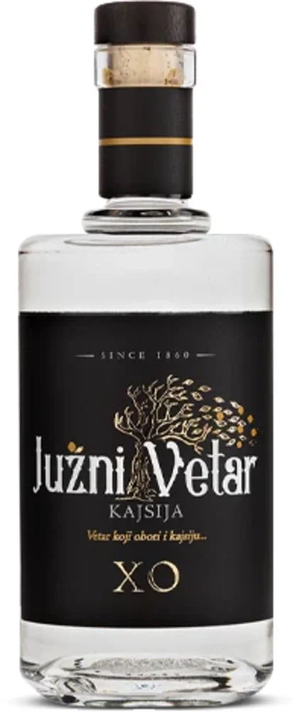 Voćna rakija Južni Vetar Rakija Kajsija XO 0,7 L