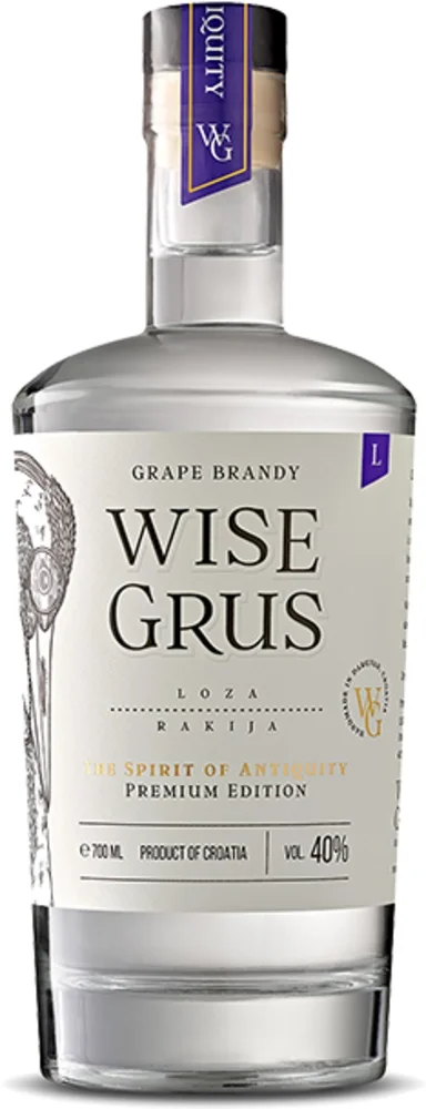 Voćna rakija Loza rakija Wise Grus 0,7 L