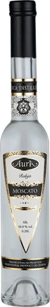 Voćna rakija Rakija Moscato Aura 0,2 L