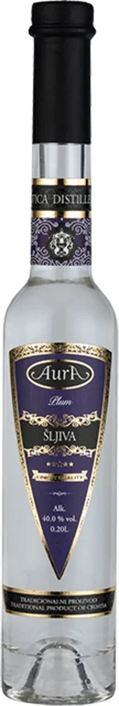 Voćna rakija Šljiva (sliva) Aura 0,2 L