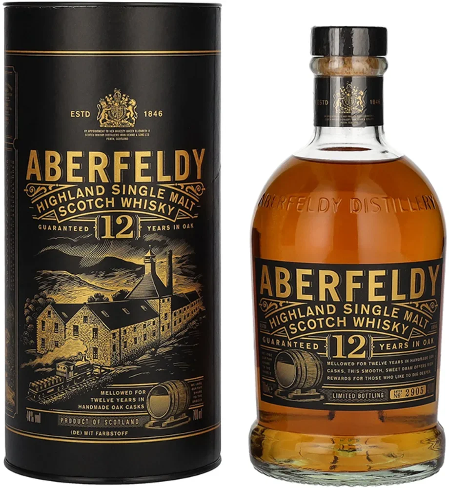 Škotski viski Aberfeldy 12 YO poklon kutija 0,7 L