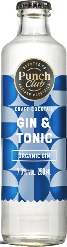 Cocktail Gin & Tonic Punch Club 0,25 L