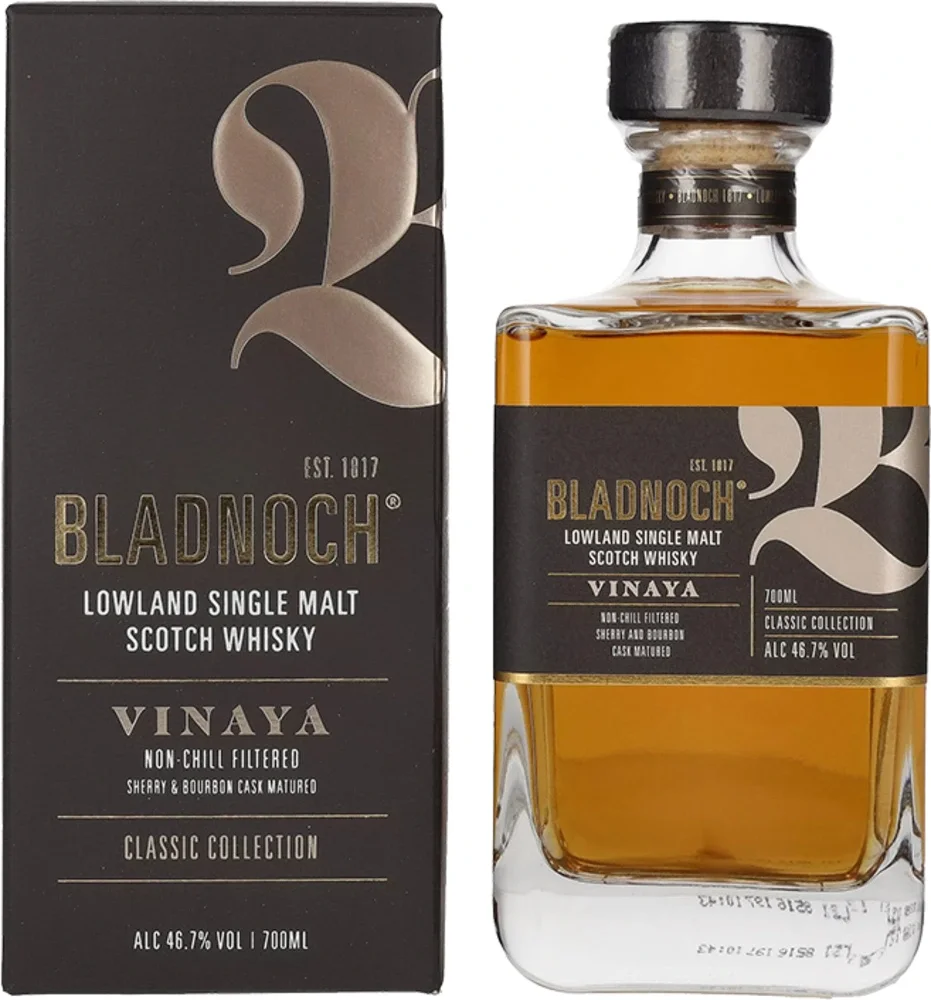 Škotski viski Bladnoch VINAYA Lowland Single Malt poklon kutija 0,7 L