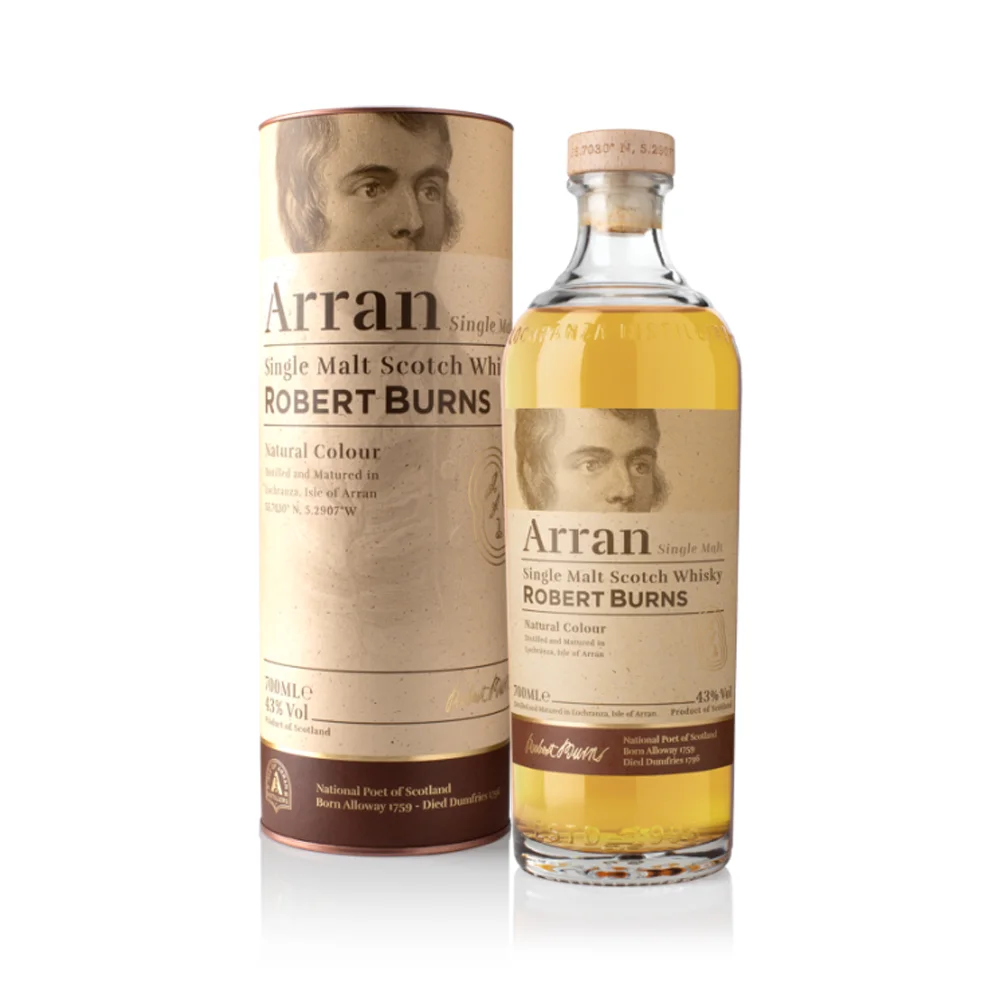Škotski viski Blended Robert Burns poklon kutija 0,7 L