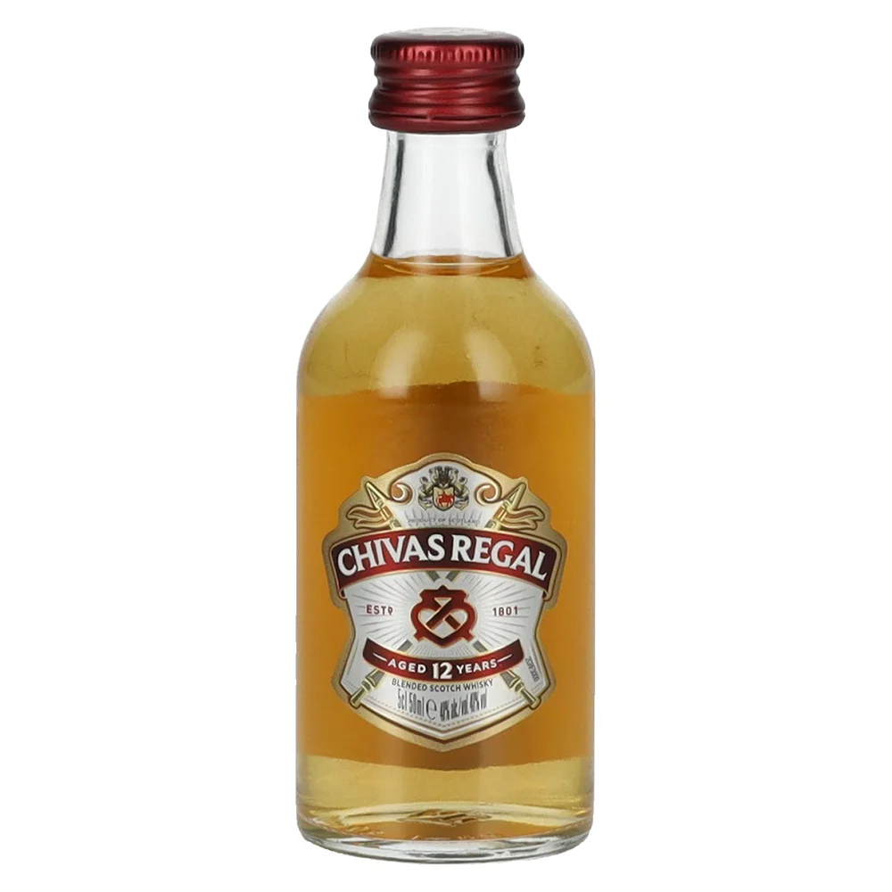 Škotski viski Chivas Regal 12 godina miniaturka 0,05 L