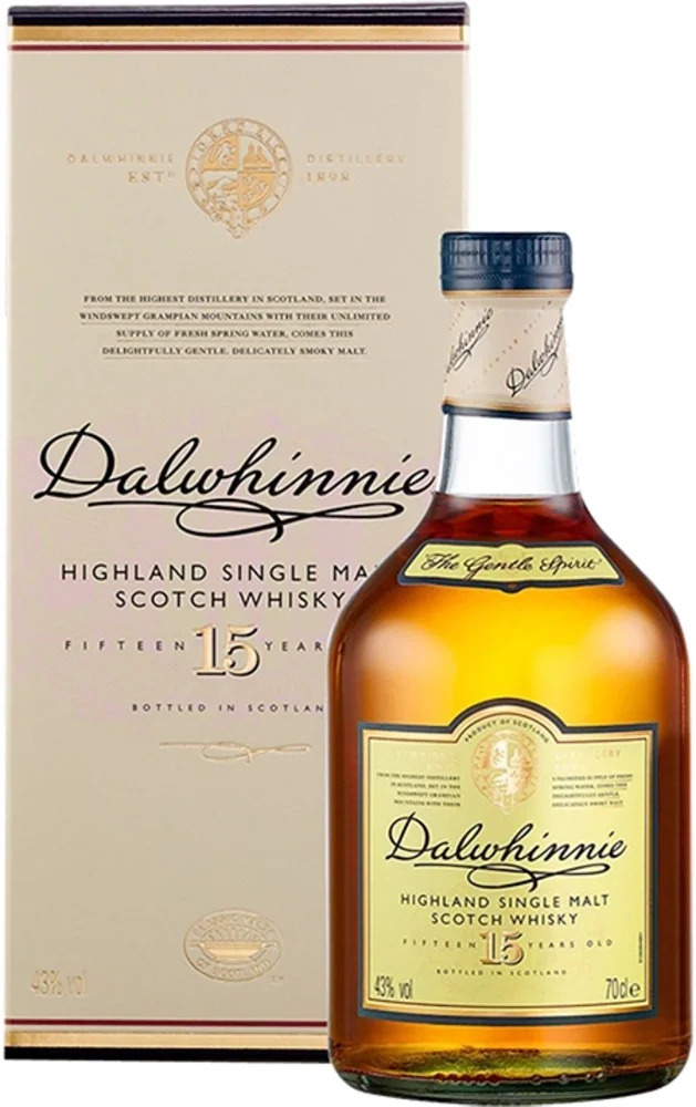 Škotski viski Dalwhinnie 15 YO poklon kutija 0,7 L