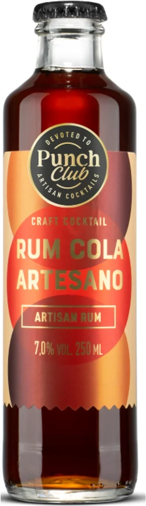 Cocktail Rum Cola Artesano Punch Club 0,25 L