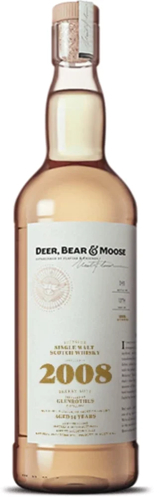 Škotski viski Deer, Bear & Moose Glenrothes Single Malt Scotch 2008 0,75 L