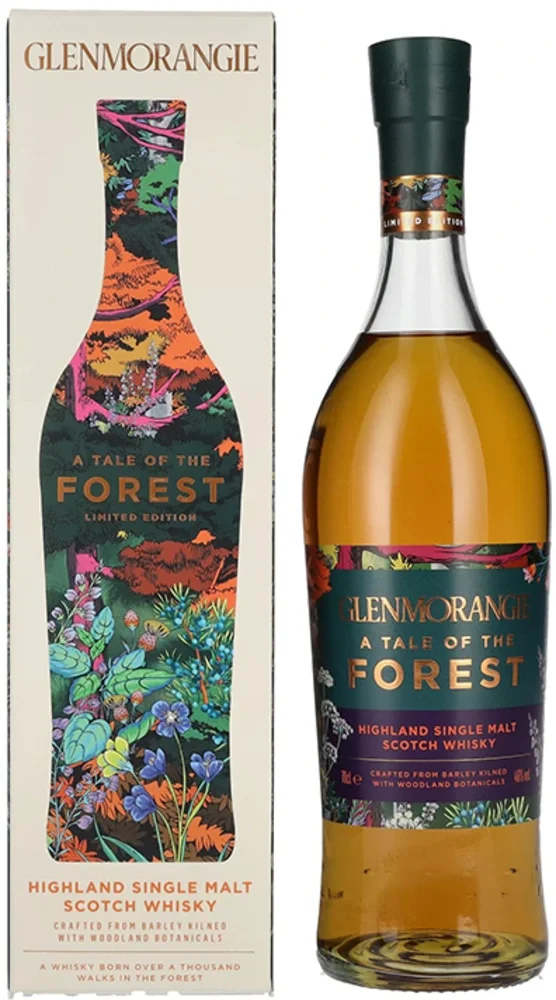 Škotski viski Glenmorangie A TALE OF THE FOREST Highland Single Malt Limited Edition poklon kutija 0,7 L