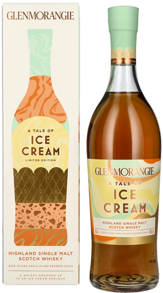 Škotski viski Glenmorangie A Tale of Ice Cream Single Malt limited poklon kutija 0,7 L