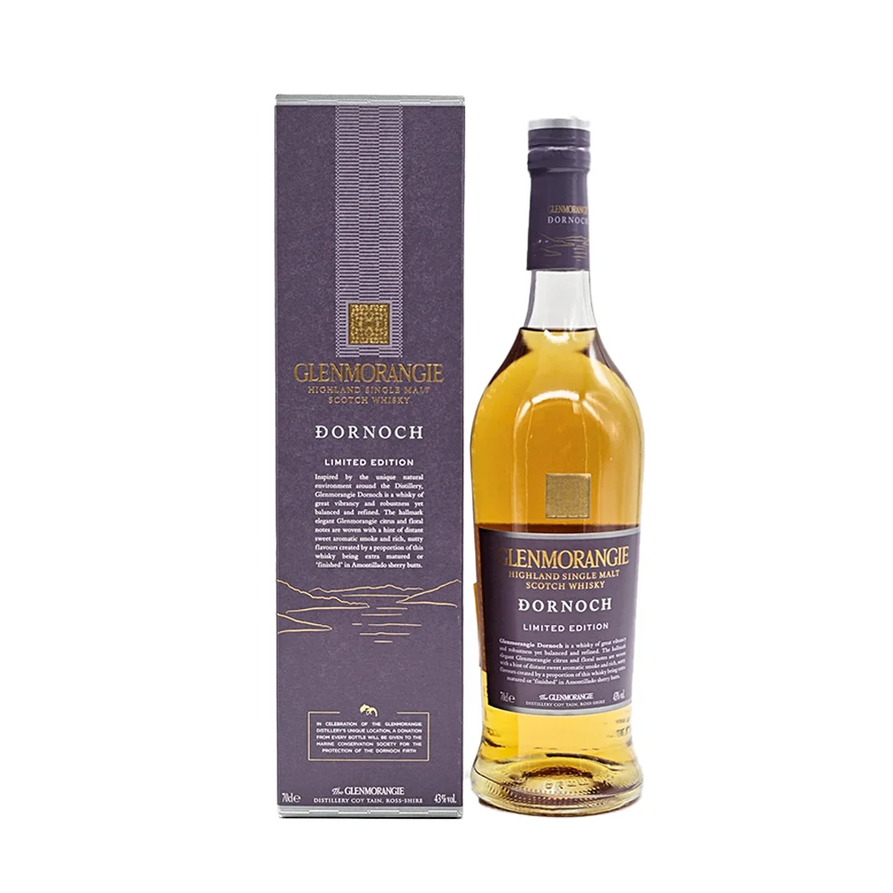 Škotski viski Glenmorangie Dornoch Single Malt Limited Edition poklon kutija 0,7 L