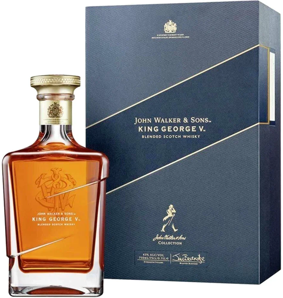 Škotski viski Johnnie Walker & Sons King George V Blended poklon kutija 0,7 L