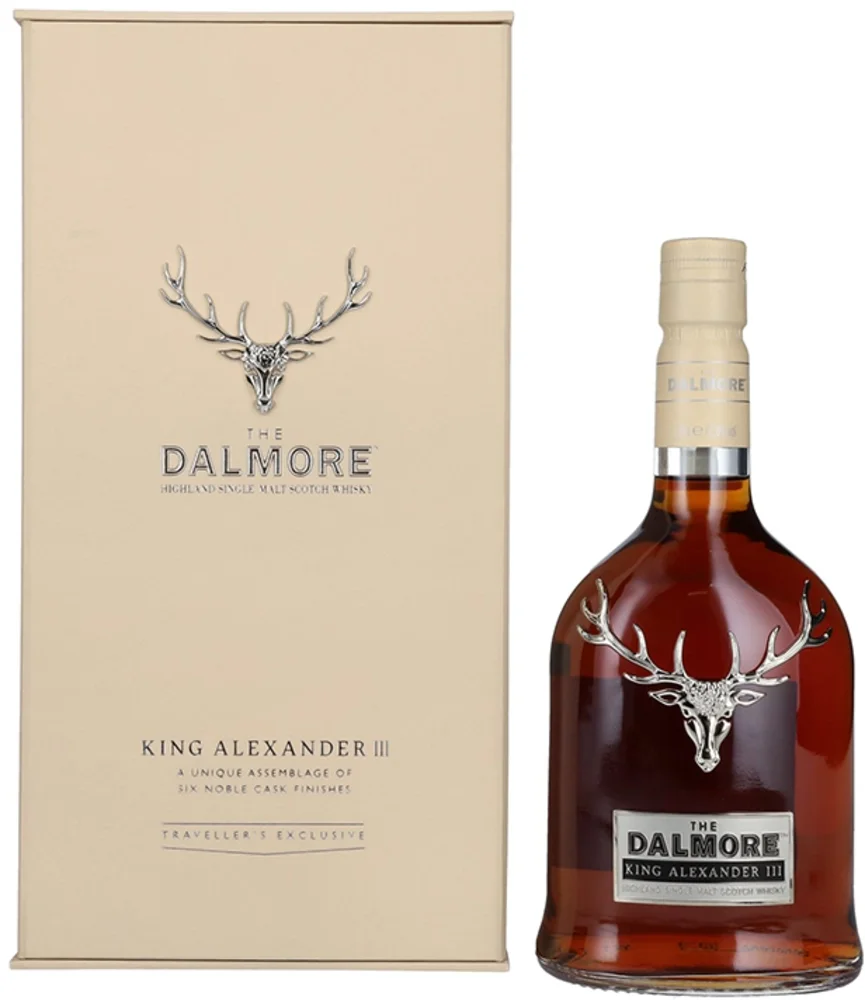 Škotski viski King Alexander III Higland Single Malt The Dalmore poklon kutija 0,7 L