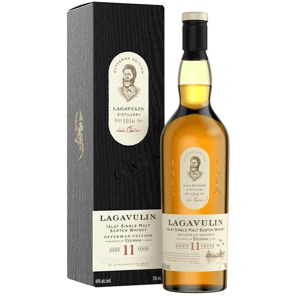 Škotski viski Lagavulin 11 Years Old Single Malt poklon kutija 0,7 L