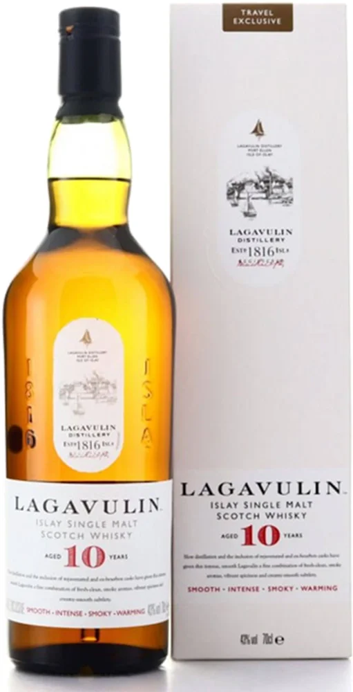 Škotski viski Lagavulin Single Malt Whisky 10yo poklon kutija 0,7 L