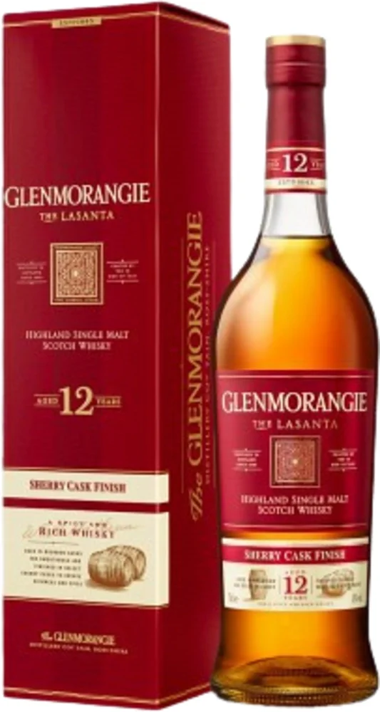 Škotski viski Lasanta 12Y Glenmorangie poklon kutija 0,7 L
