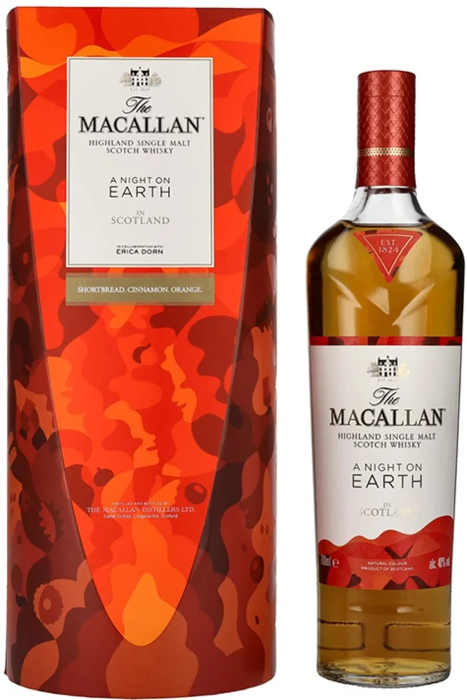 Škotski viski Macallan A NIGHT ON EARTH IN SCOTLAND 2021 poklon kutija 0,7 L