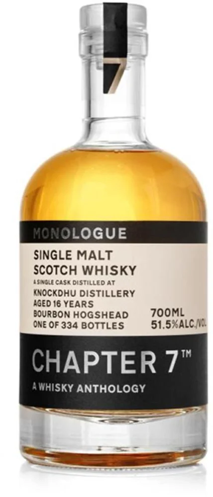 Škotski viski Monologue 16 Year Old Knockdhu 0,7 L
