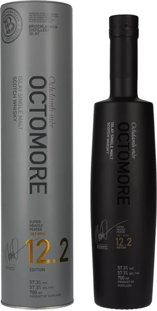 Škotski viski Octomore EDITION: 12.2 Super-Heavily Peated 2016 poklon kutija 0,7 L