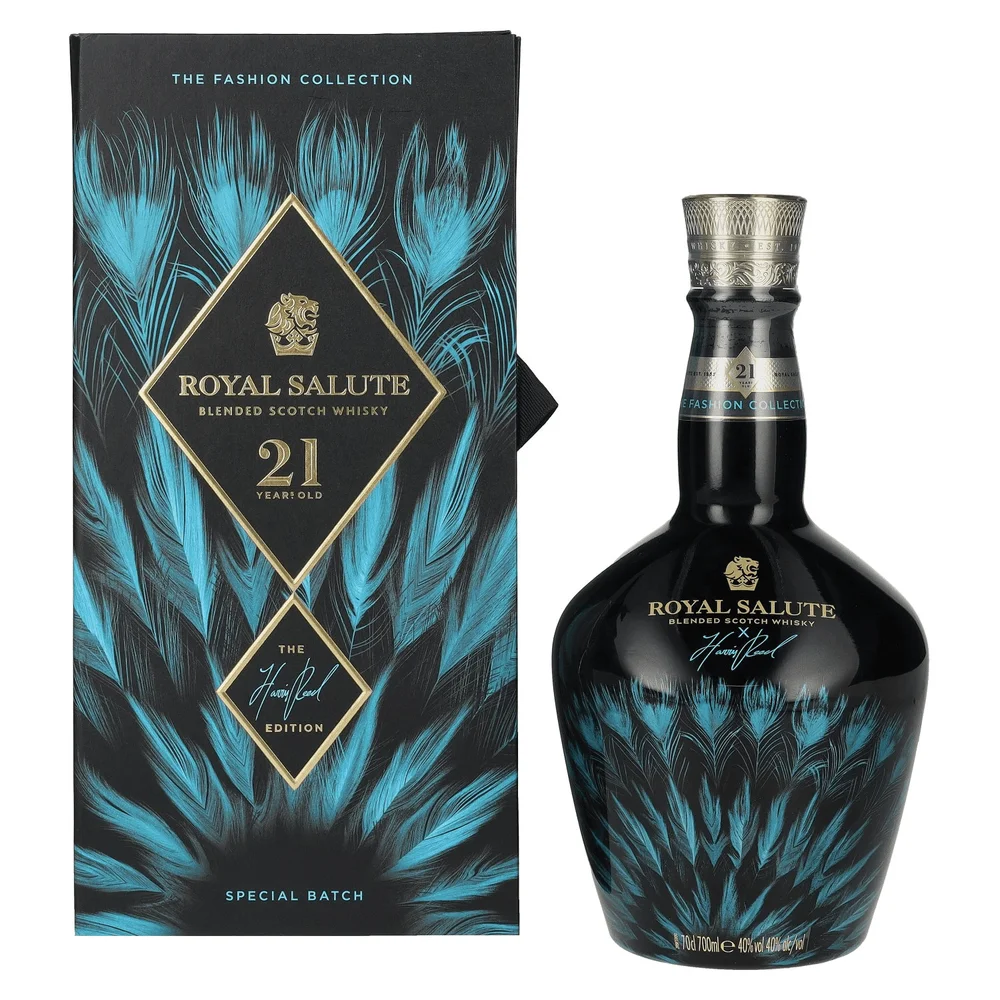 Škotski viski Royal Salute 21 godina Harris Reed Blue Edition poklon kutija 0,7 L