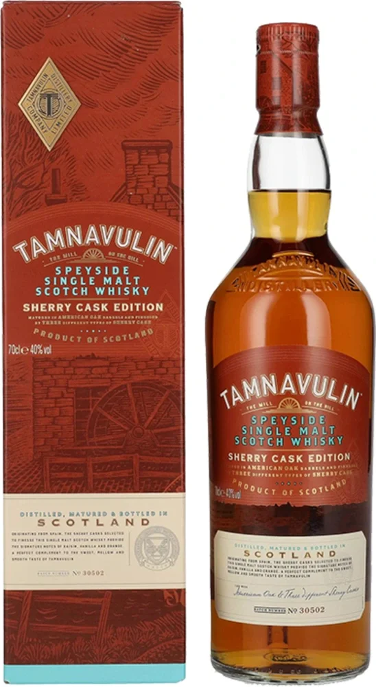 Škotski viski Sheery Cask Tamnavulin poklon kutija 0,7 L
